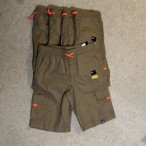 5 pairs boys khaki shorts, Urban Pipeline brand Size XL 18/20.